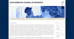 Desktop Screenshot of latamjpharm.org